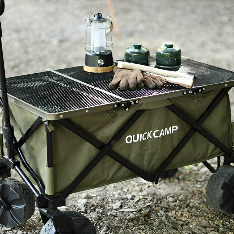QUICKCAMP Three Folding Table for Carry Wagon QC3FT90W
