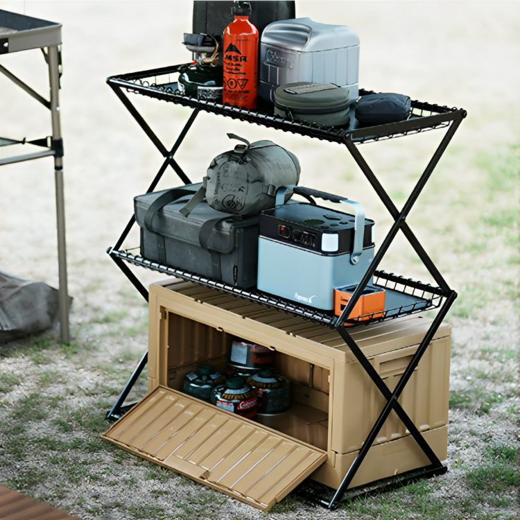 QUICKCAMP Stacking Gear Container Storage box QC-FC45L