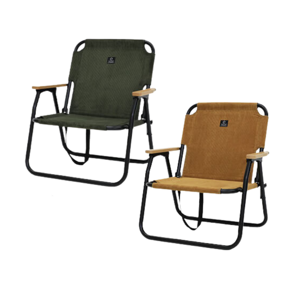 QUICKCAMP Single Aluminum Chair Corduroy QC-ASC60C