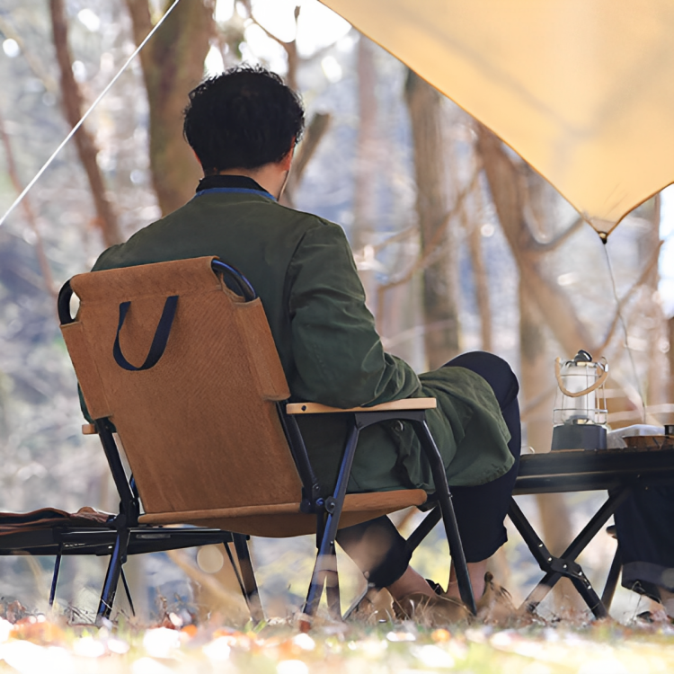 QUICKCAMP Single Aluminum Chair Corduroy QC-ASC60C