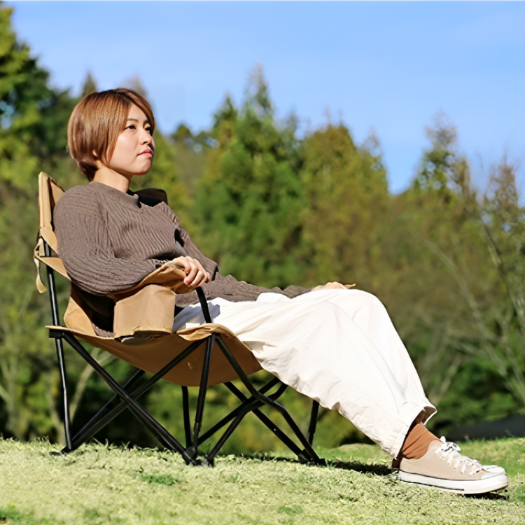 QUICKCAMP Convergent Folding Handrest Low Chair QCLFC75