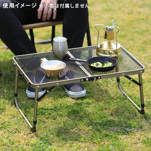 QUICKCAMP Folding Full Mesh Mini Table QC-2FMT60V