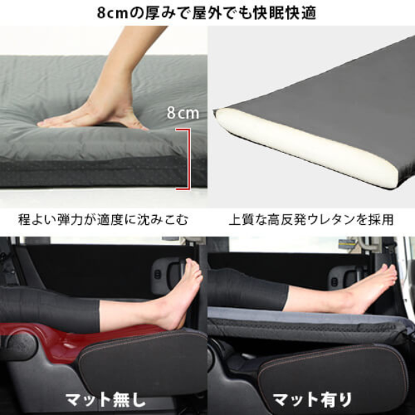 QUICKCAMP Inflatable Sleeping Mat Single 8cm QC-CM8.0b