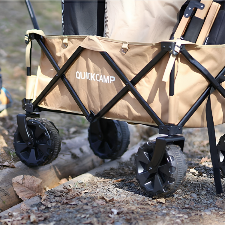 QUICKCAMP Wide Wheel Outdoor Wagon Trolley 120L QC-CW90