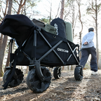 QUICKCAMP Wide Wheel Outdoor Wagon Trolley 120L QC-CW90