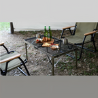 QUICKCAMP Folding Full Mesh Table QC-2FMT90V