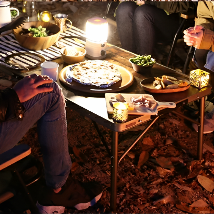 QUICKCAMP Vintage Three Folding Mini Table (90x40cm) QC-3FT90V