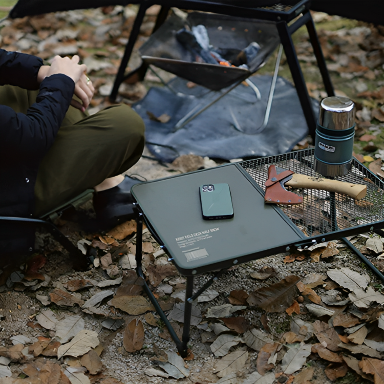 QUICKCAMP Mini Field Table Half Mesh QC-2MT60M