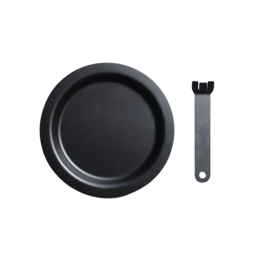TETSU Sara Black Iron Plate