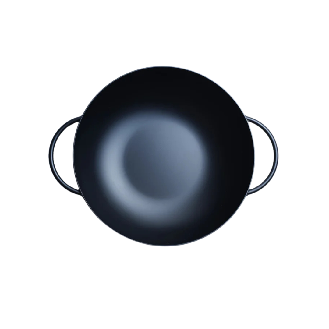 TETSU Wok Black Iron Pot