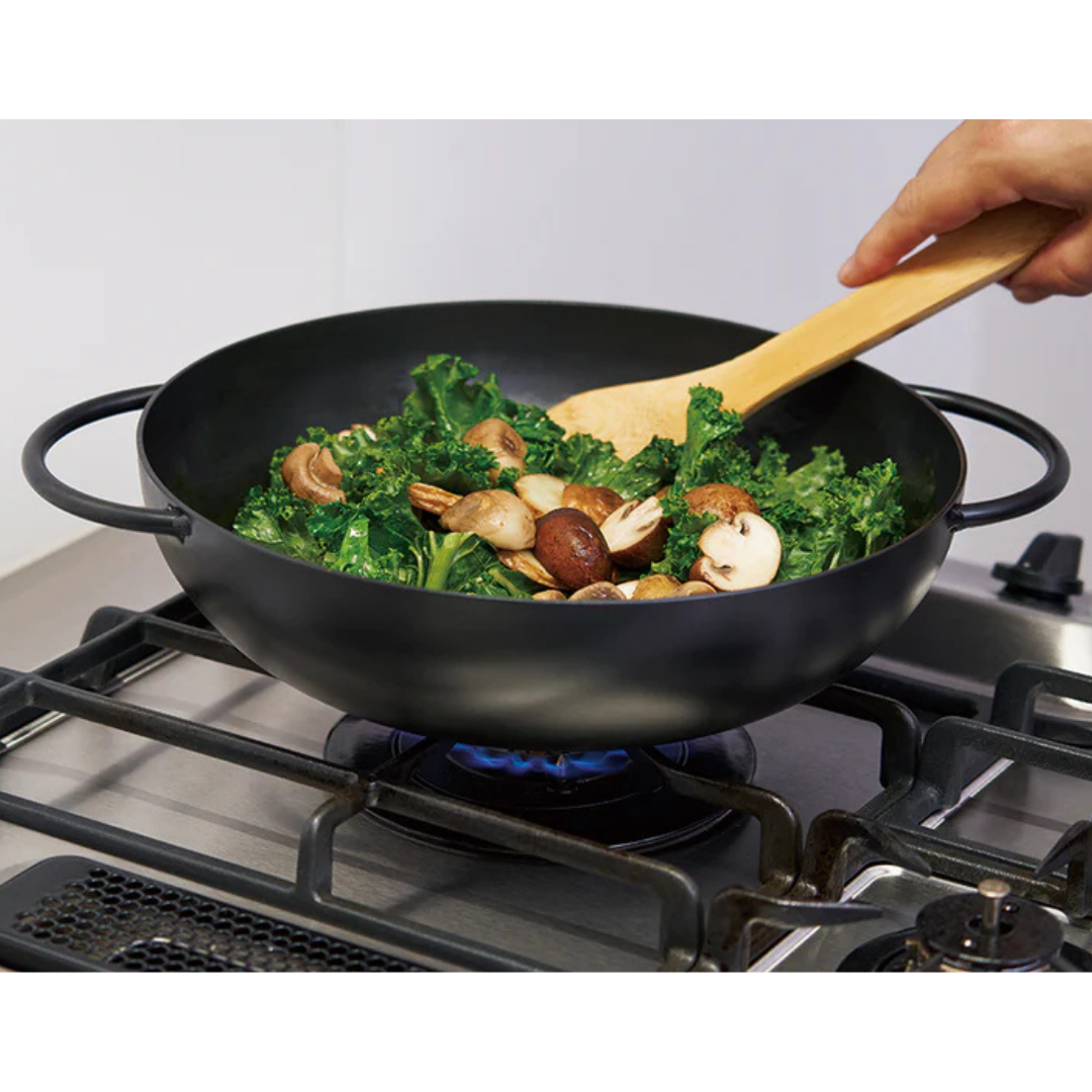 TETSU Wok Black Iron Pot