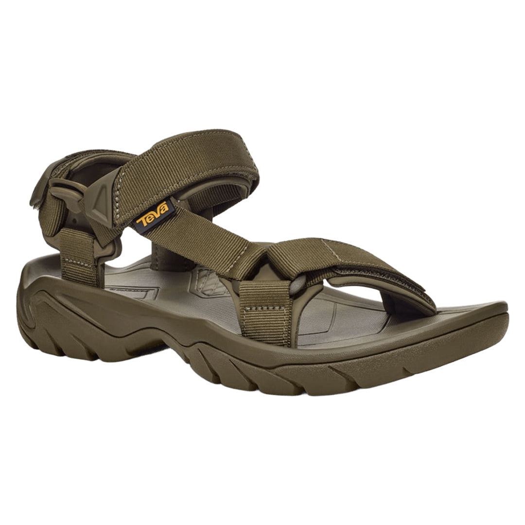 TEVA Men’s Terra Fi 5 Universal Hiking Sandal – Olive