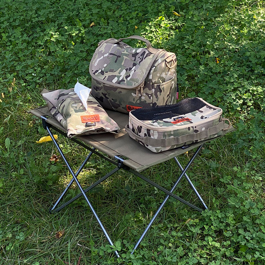 THE EARTH CORDURA Dishes Pouch - Cutlery Storage Bag