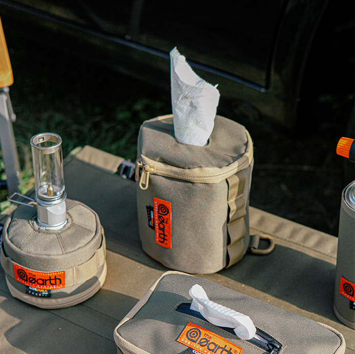 THE EARTH CORDURA Roll Tissue Case