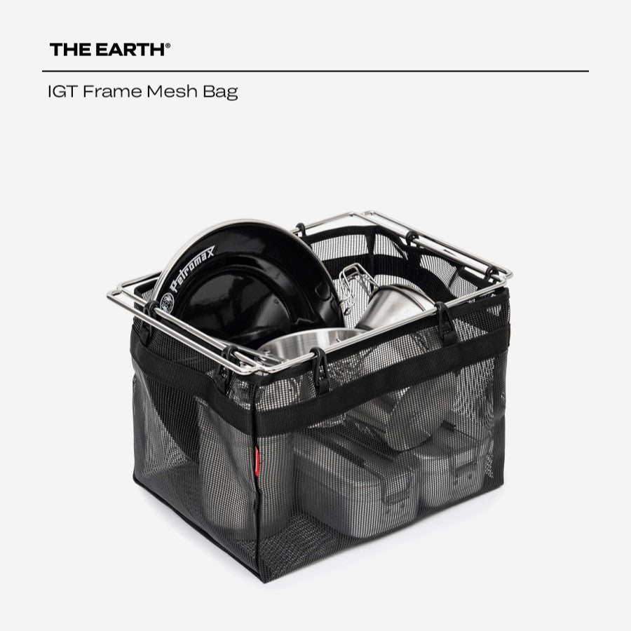 THE EARTH IGT Frame Mesh Bag