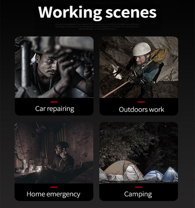 SUNREI V1000 Multi-Functional Work Light – Outdoor LED Lamp