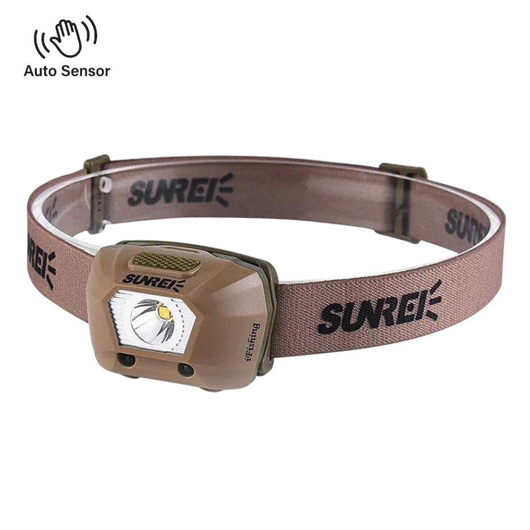SUNREI iFishing Warm Sensor Headlamp – 225 Lumens