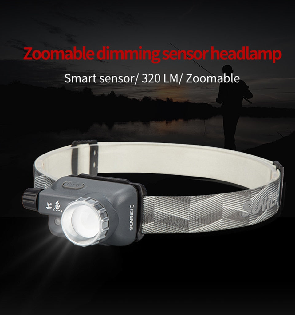 SUNREI Poseidon Zoomable Headlamp – 320 Lumens
