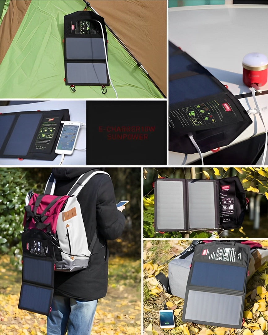 SUNREI Solar Panel E-Charger 10W