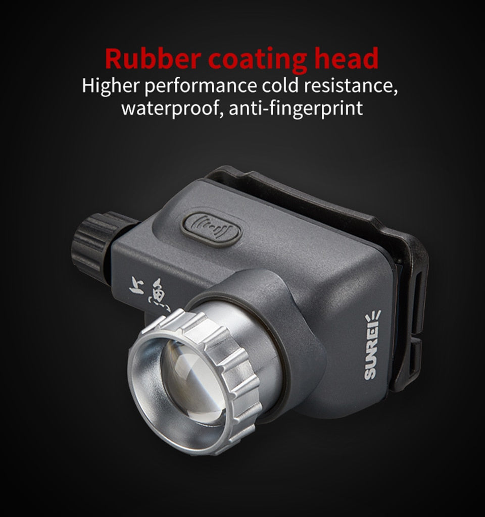 SUNREI Poseidon Zoomable Headlamp – 320 Lumens