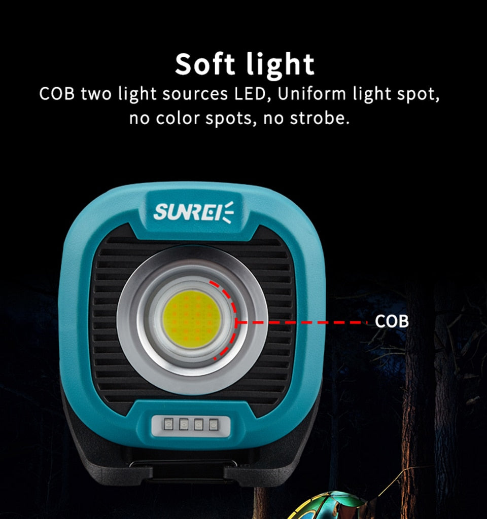 SUNREI C1500 Portable Dual Tone Multi-Functional Light – 1500 Lumens
