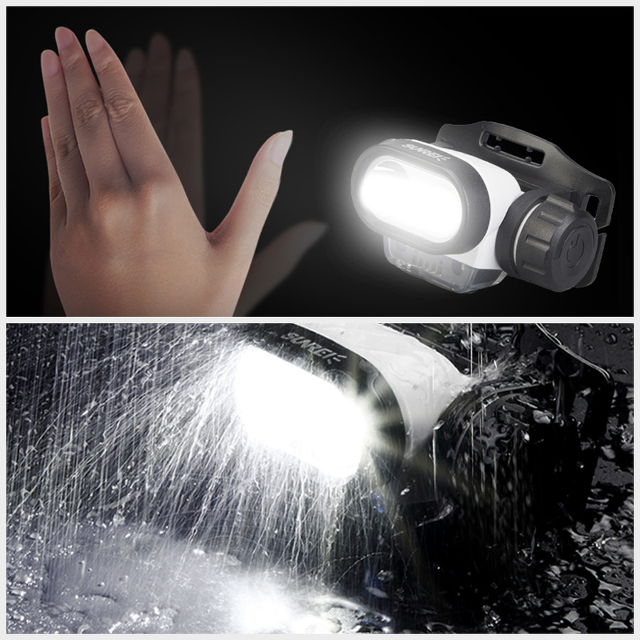SUNREI Muye 3 Motion Sensor Rechargeable Headlamp – 570 Lumens