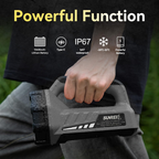 SUNREI TZ1200 Long-Range Rechargeable Flashlight – 750m, 1200 Lumens