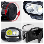 SUNREI Muye 3 Motion Sensor Rechargeable Headlamp – 570 Lumens