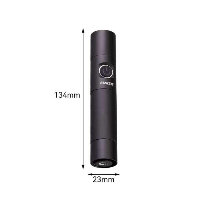 SUNREI F2000 Pocket Zoomable Flashlight – 2000 Lumens