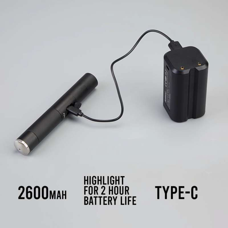 SUNREI F2000 Pocket Zoomable Flashlight – 2000 Lumens