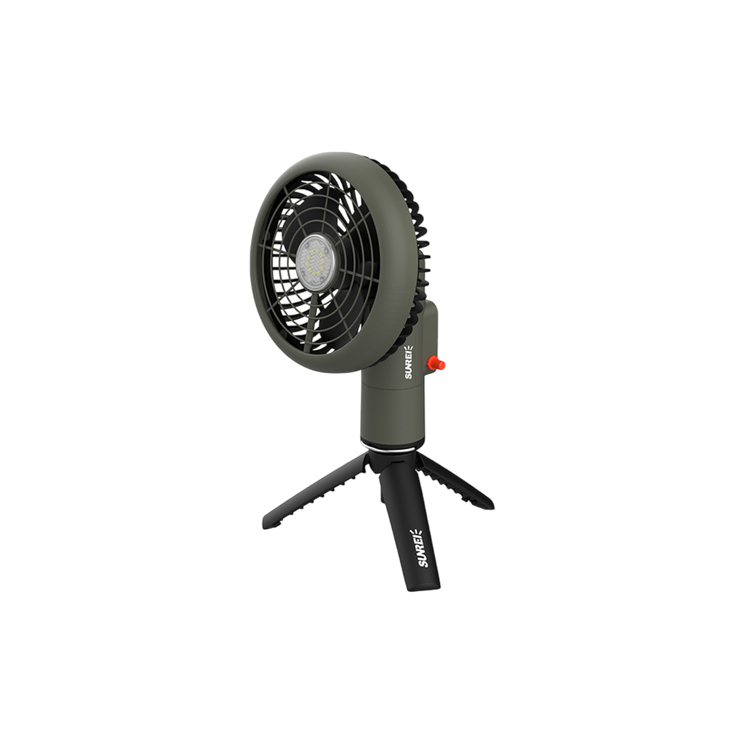 SUNREI Light Fan Mini Multi-Functional Portable Lantern & Fan – 260 Lumens