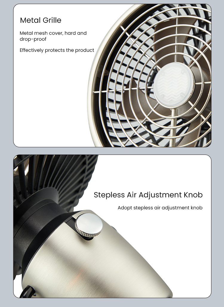 SUNREI Light Fan 2 Multi-Functional Portable Lantern & Fan – 500 Lumens