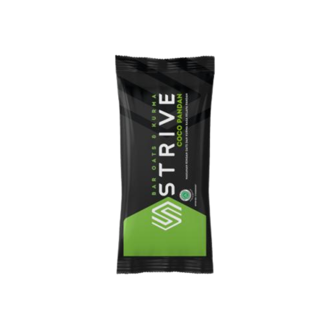 STRIVE Energy Bar Bite Size 20g – Oats & Kurma Snack Bar Sports Nutrition