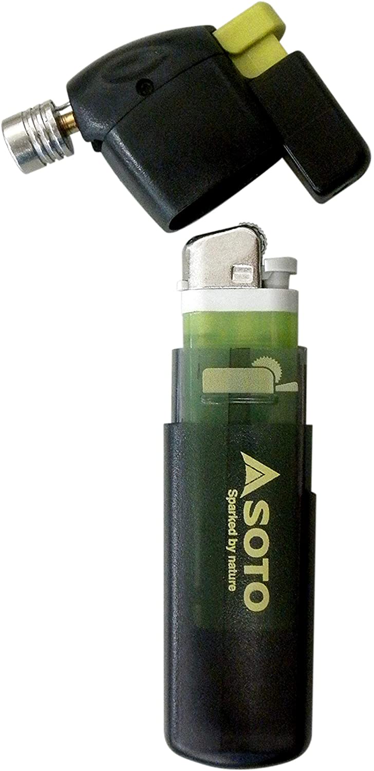 SOTO Pocket Torch – Wind-Resistant Flame Lighter Adapter