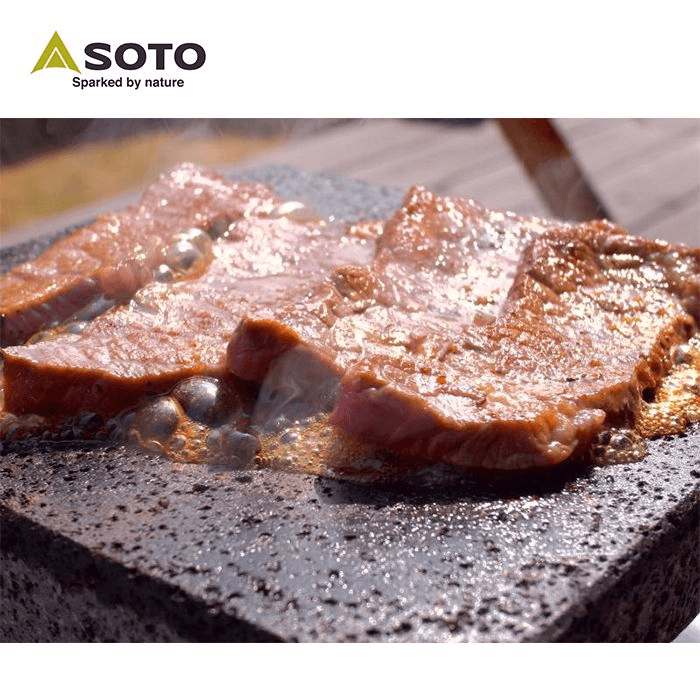 SOTO Lava Rock BBQ Grill Stone Plate