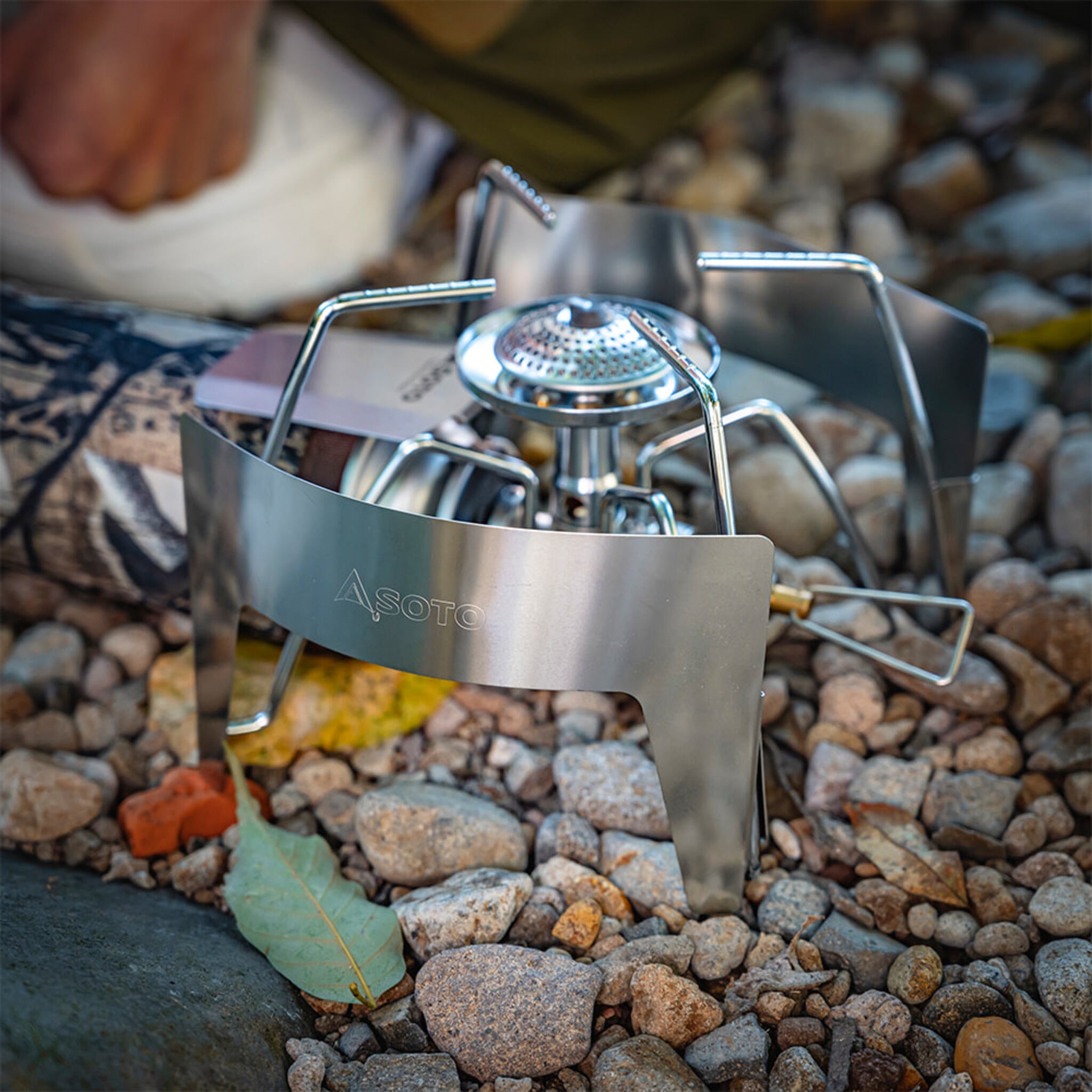 SOTO Windscreen Aluminium – Windshield for Regulator Stove