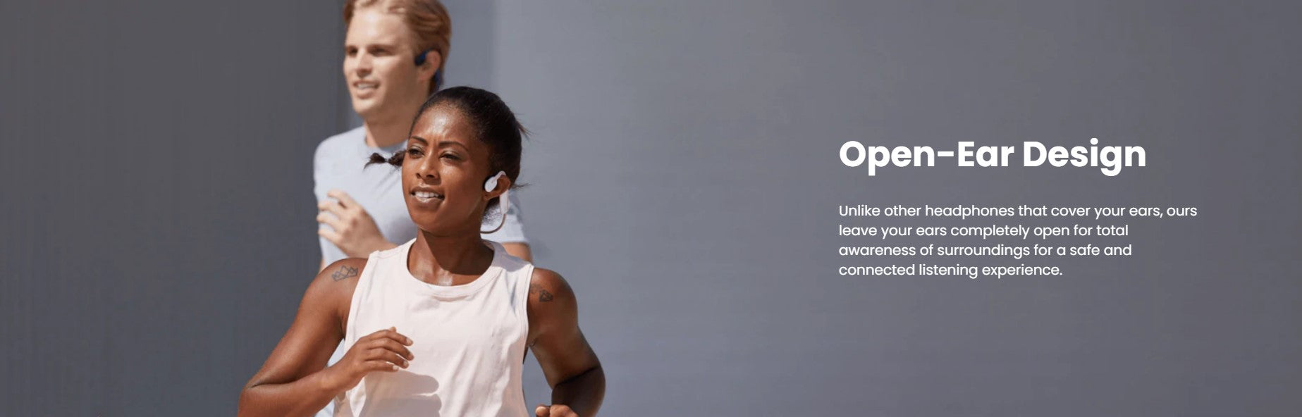 SHOKZ OpenMove Bone Conduction Open-Ear Lifestyle Sport Headphones