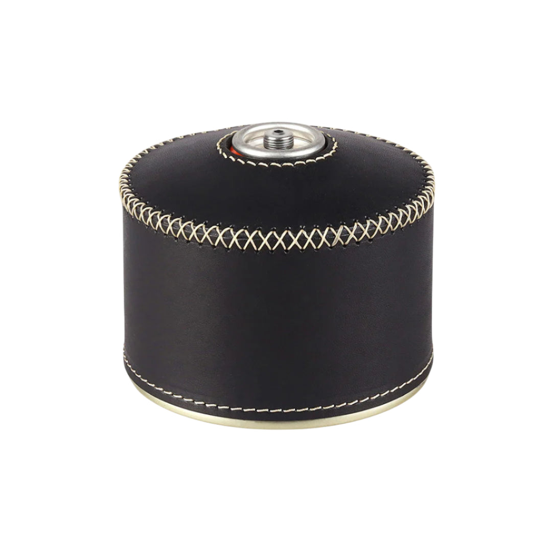 THOUS WINDS 230G Gas Canister Retro Handmade Leather Cover