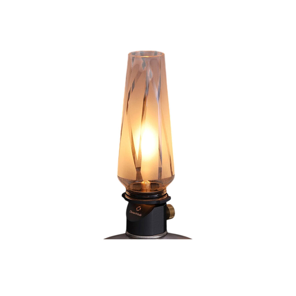 THOUS WINDS Retro Candle Light Gas Lantern - Angle Line