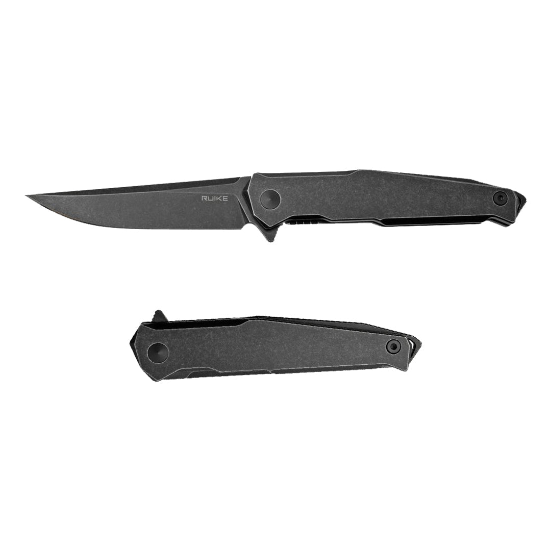 RUIKE P108-SB Stonewashed Flipper Folding Pocket Knife