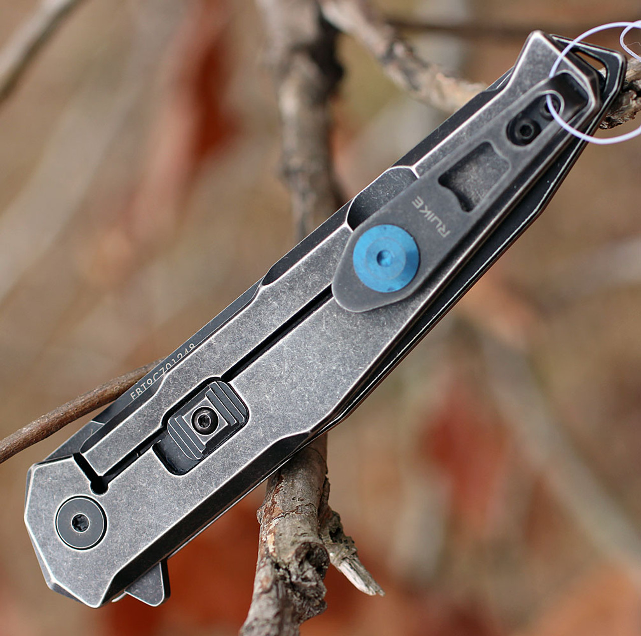 RUIKE P108-SB Stonewashed Flipper Folding Pocket Knife