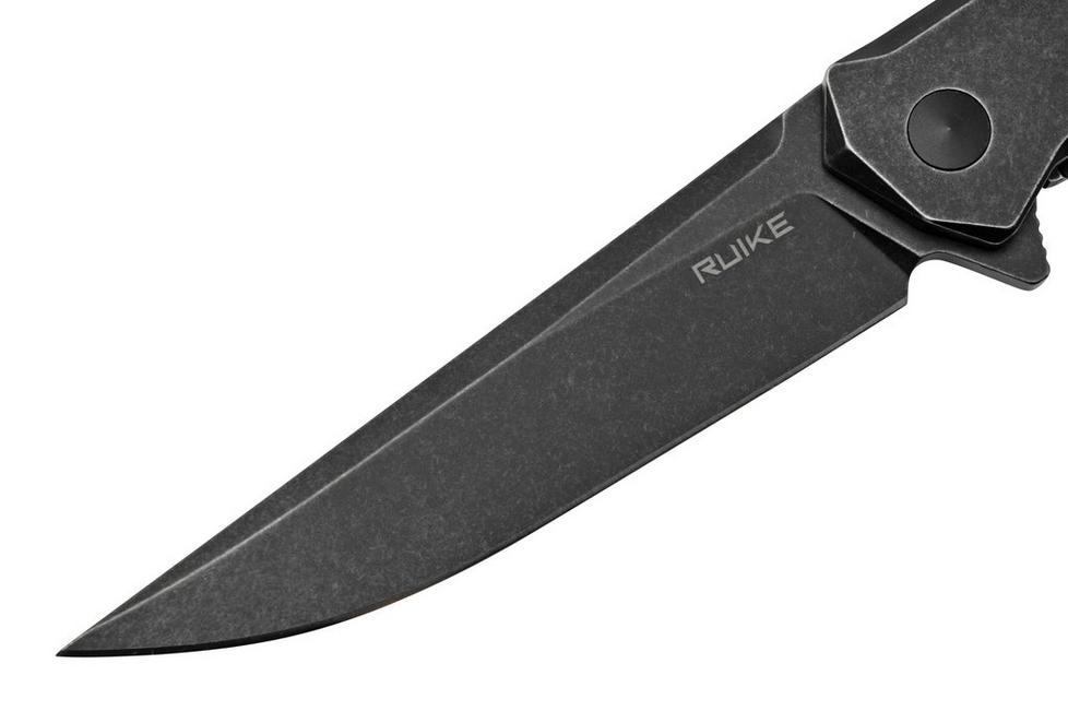 RUIKE P108-SB Stonewashed Flipper Folding Pocket Knife