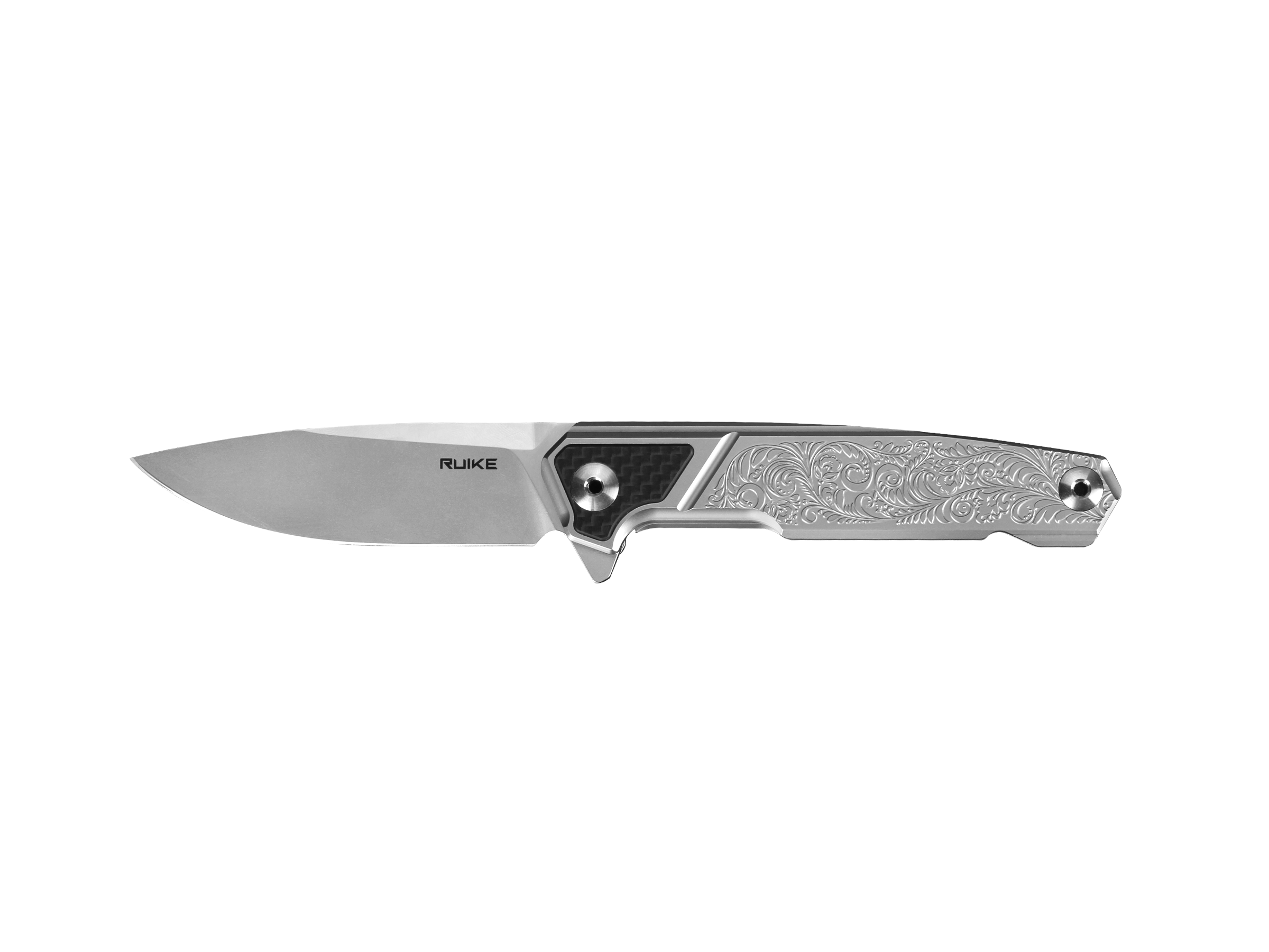 RUIKE P875-SZ Folding Knife with Carbon Fiber Inlay