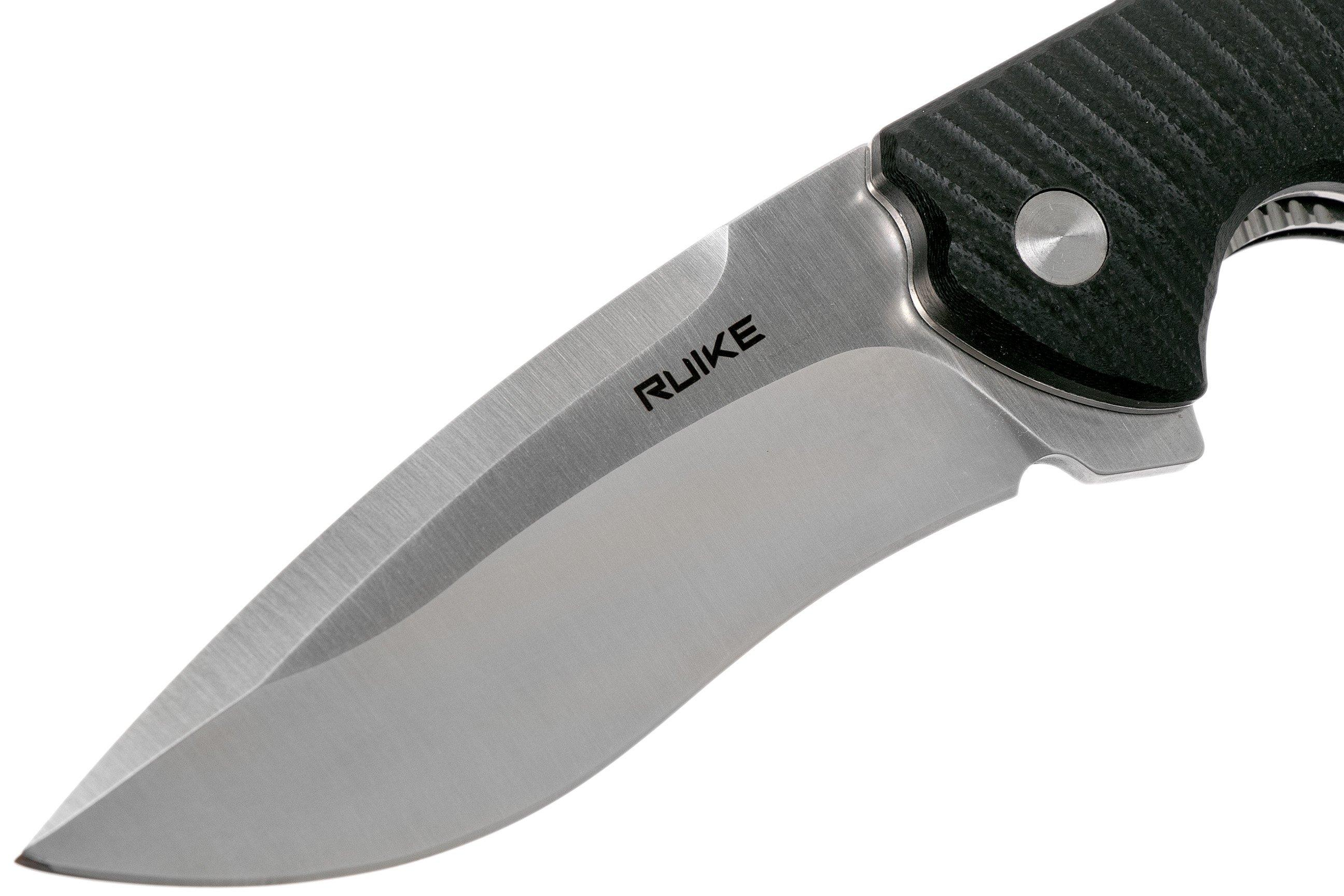 RUIKE P852-B Black Folding Outdoor Pocket Knife