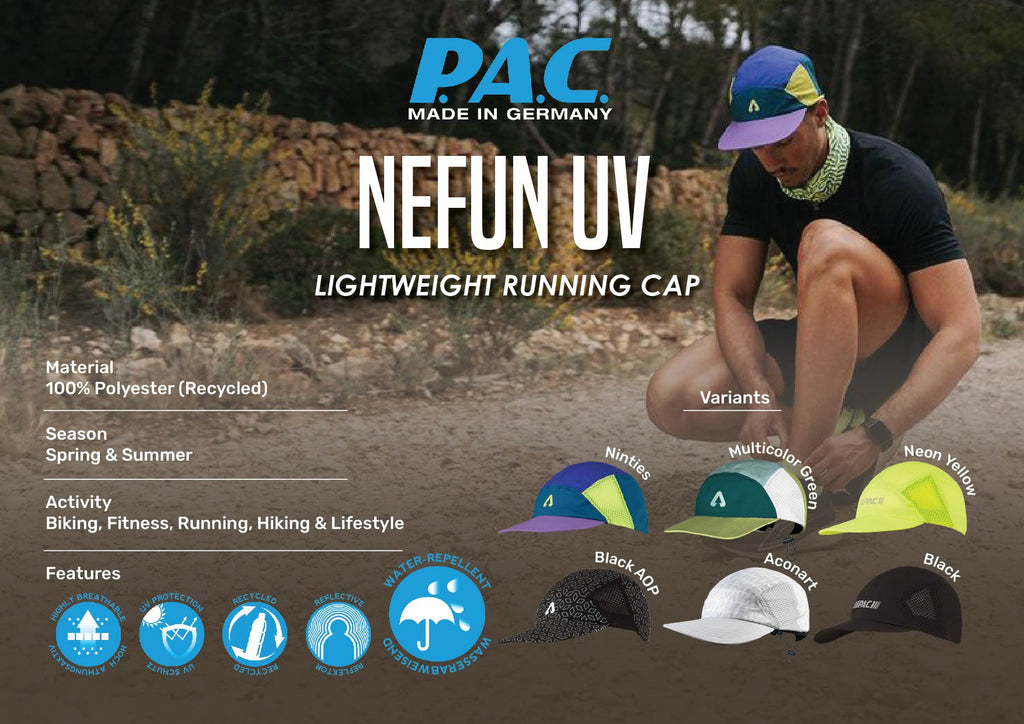 PAC Nefun UV Lightweight Running Cap (Anti Mosquito)