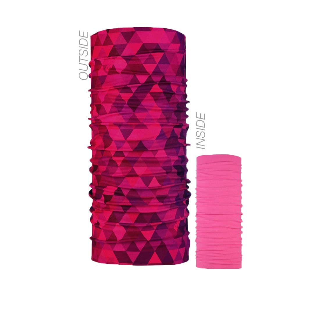 PAC Inside/Out Reversible Multifunctional Headwear Bandana Scarf