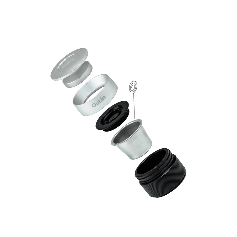 OUTIN Nano Portable Espresso Machine – Basket Plus