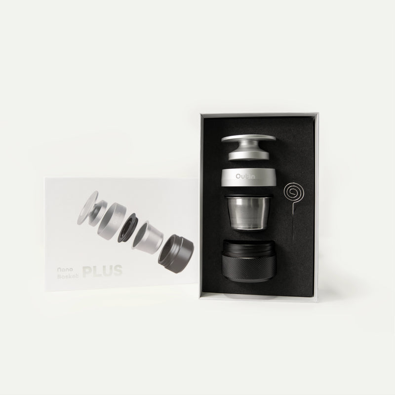 OUTIN Nano Portable Espresso Machine – Basket Plus