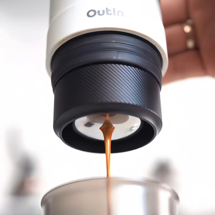 OUTIN Nano Portable Espresso Machine – Basket Plus