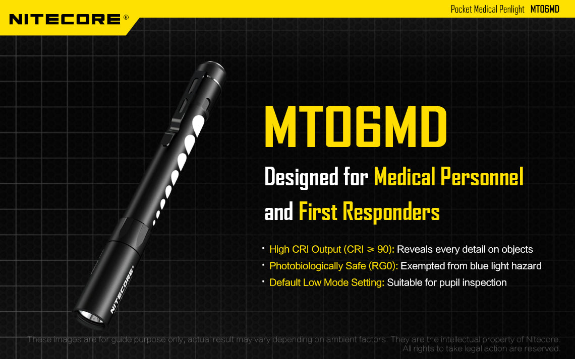NITECORE MT06MD Nichia Pen Light 1000LM